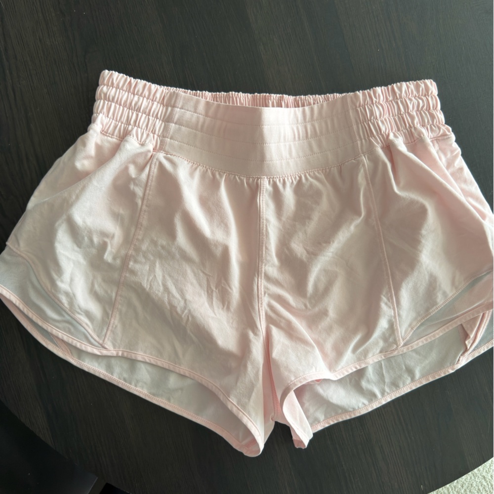 Lululemon Strawberry Milkshake Hotty Hot Shorts